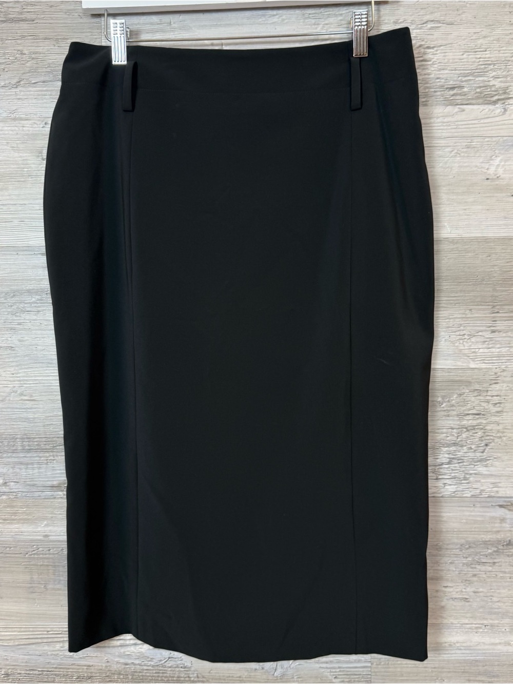 TOM FORD Black Stretch Pencil Skirt IT 46 US 10 Made in Italy Cupro Lined Luxury - Picture 13 of 13